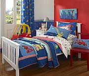 Construction by Freckles Bedding for Kids
