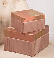 Sandy Wilson - A set of 2 Boxes.: Square Boxes?Set of 2),9 7/8