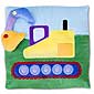 Under Construction Plush Pillow by Oliv Kids