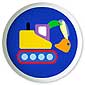 Under Construction Drawer Knob by Oliv Kids