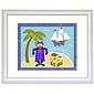 Pirates Framed Print by Oliv Kids