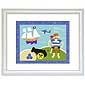 Pirates Framed Print by Oliv Kids