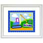 Under Construction Framed Print by Oliv Kids
