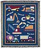 Under Construction Woven Throw by Oliv Kids
