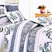 Purple Deer Totem by Blancho Bedding